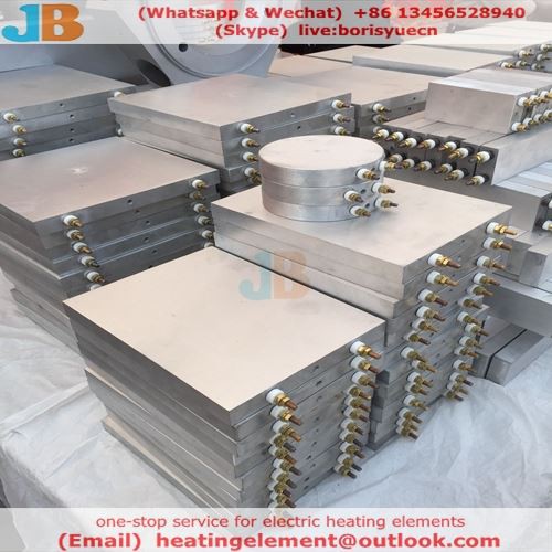 Heizpresse Maschine Teil Gussaluminium Heizplatte 300 Stück sind bereit für V...