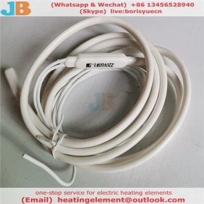 Abflussrohrheizung mit Silikonkautschukisolierung