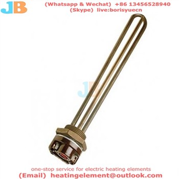 Tauchsieder für die Hydraulikölheizung mit Elementrohren aus säurefestem Edel...