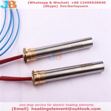 Industrielles 220-V-200-W-Patronenflansch-Heizrohr mit Schraubverschluss