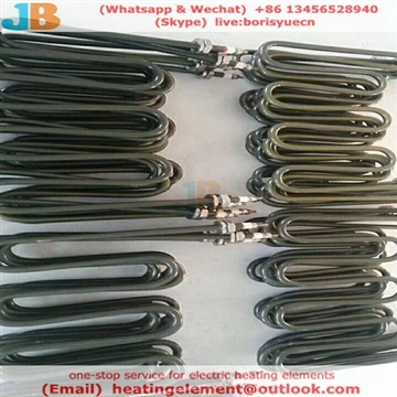 Elektrisches Rippenheizelement Rippenrohr für die Luftzirkulationsluftheizung...