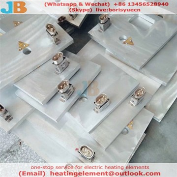 220 V elektrische Heizplatte aus Aluminiumdruckguss für Heißpressmaschine